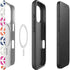 Striped Chevron iPhone 16 Pro Magsafe Impact Case